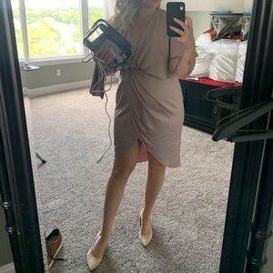 ASOS DESIGN Satin Kimono Midi Dress